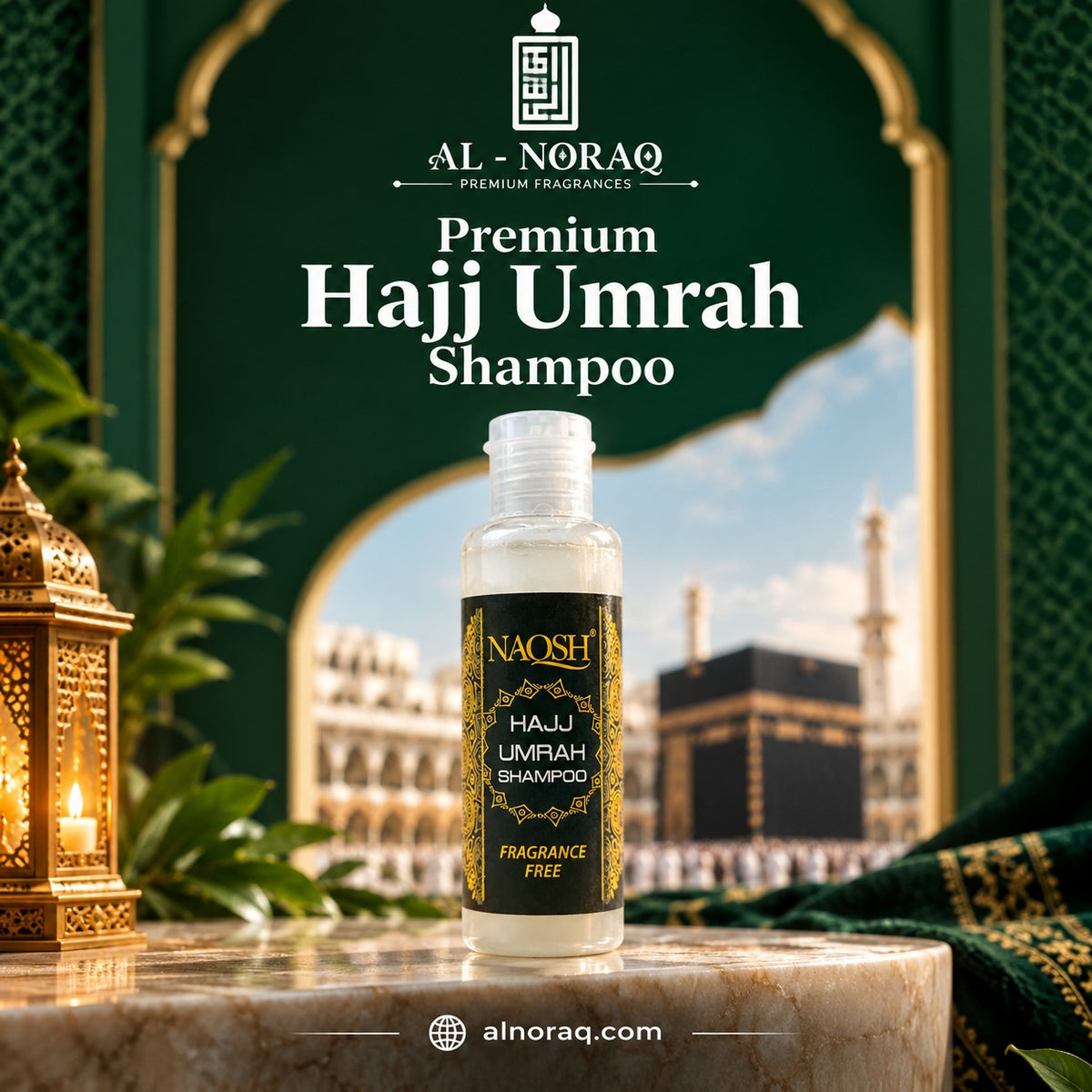 Al Noraq Hajj & Umrah Shampoo – Fragrance-Free Shampoo for Pilgrims
