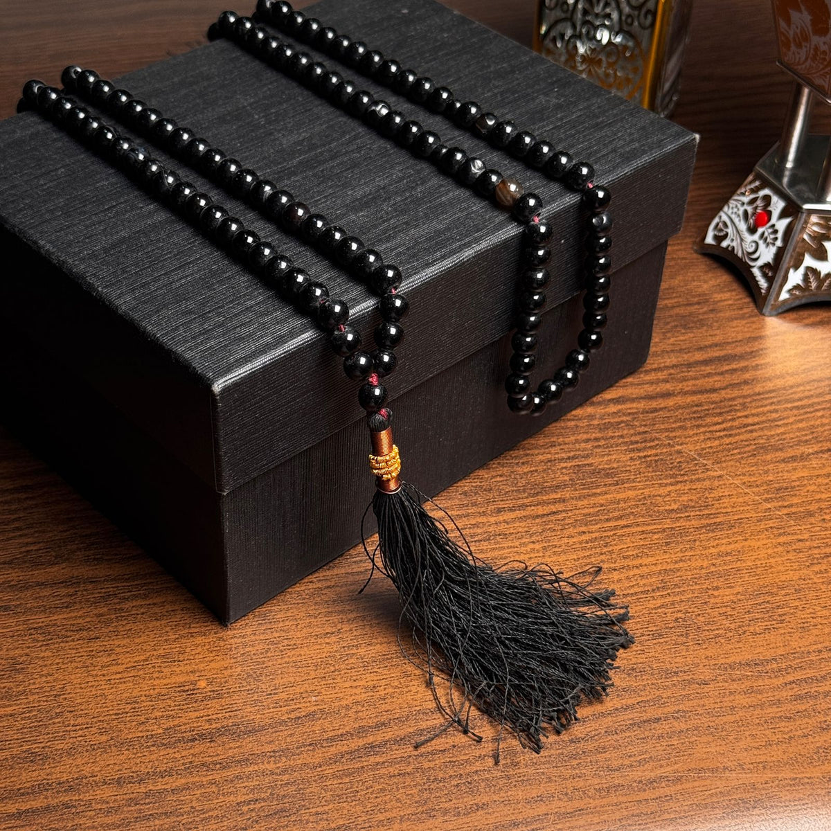 Al Noraq Aqeeq Tasbih – 100 Dana Premium Prayer Beads