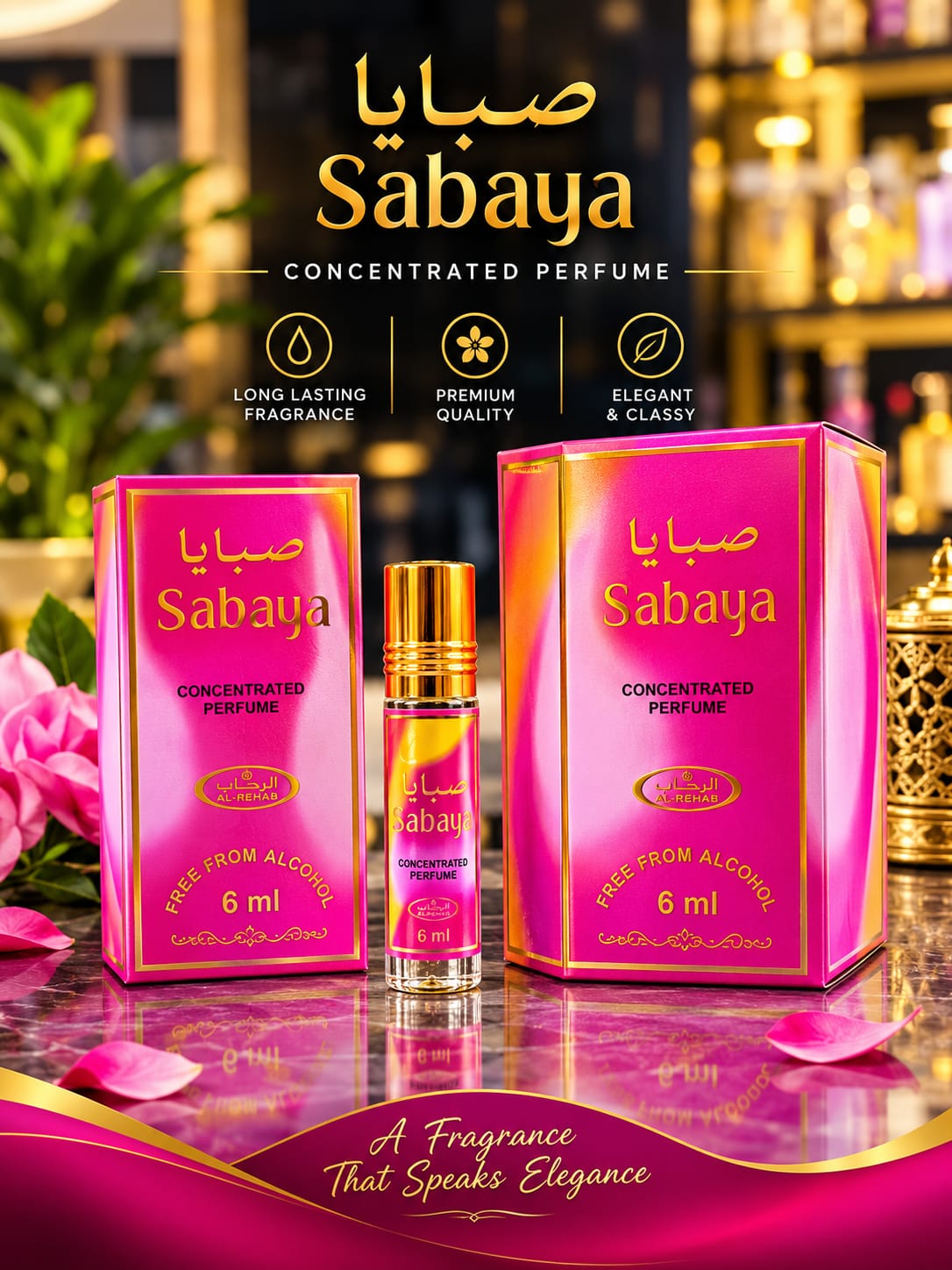 Al Noraq Sabaya 6ml Ittar – Alcohol-Free Concentrated Perfume